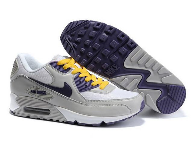 Nike Air Max Shoes Womens White/Blue/Gray/Yellow Online